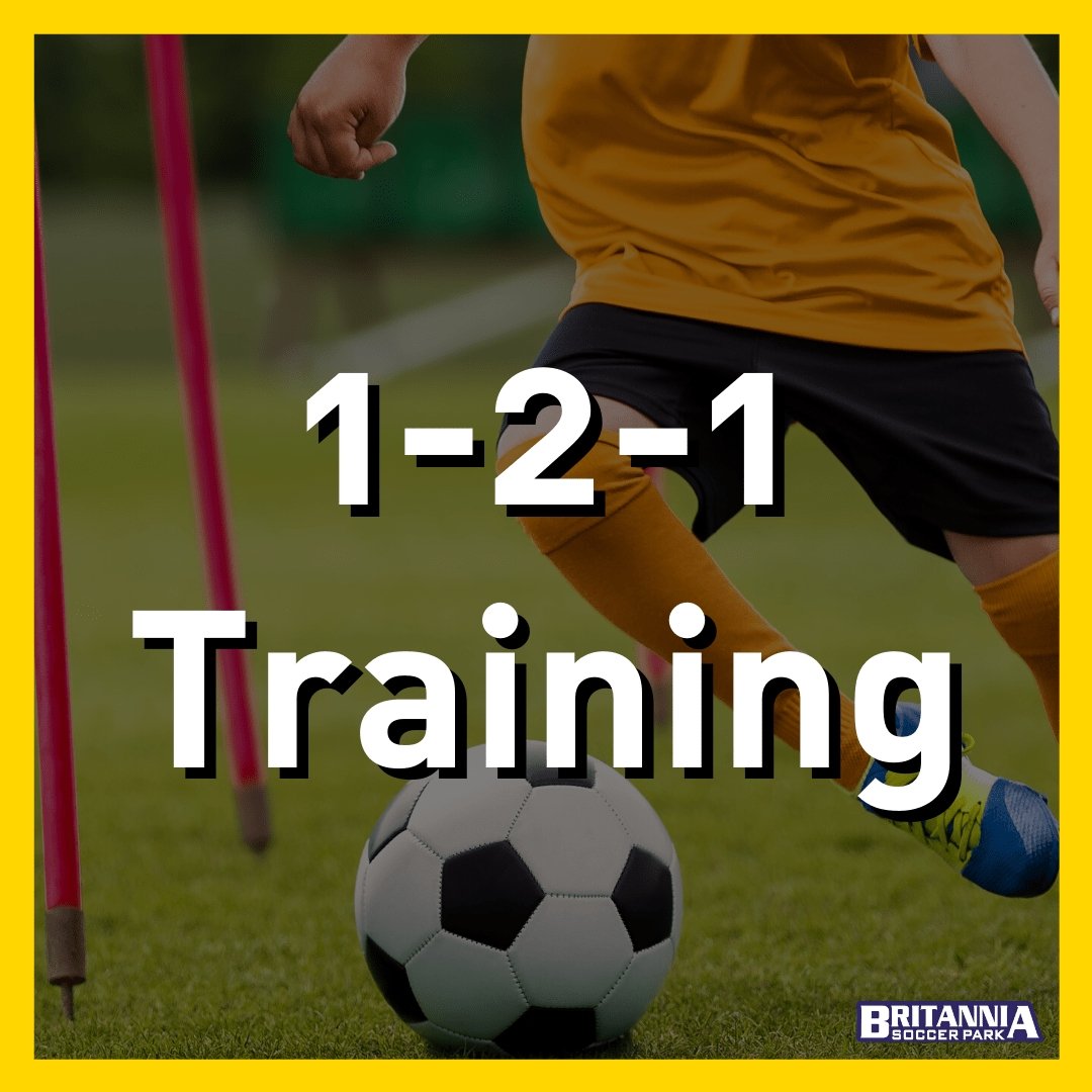 Britannia Soccer Park Individual/Small Group Training 1 Player 1-2-1 Training